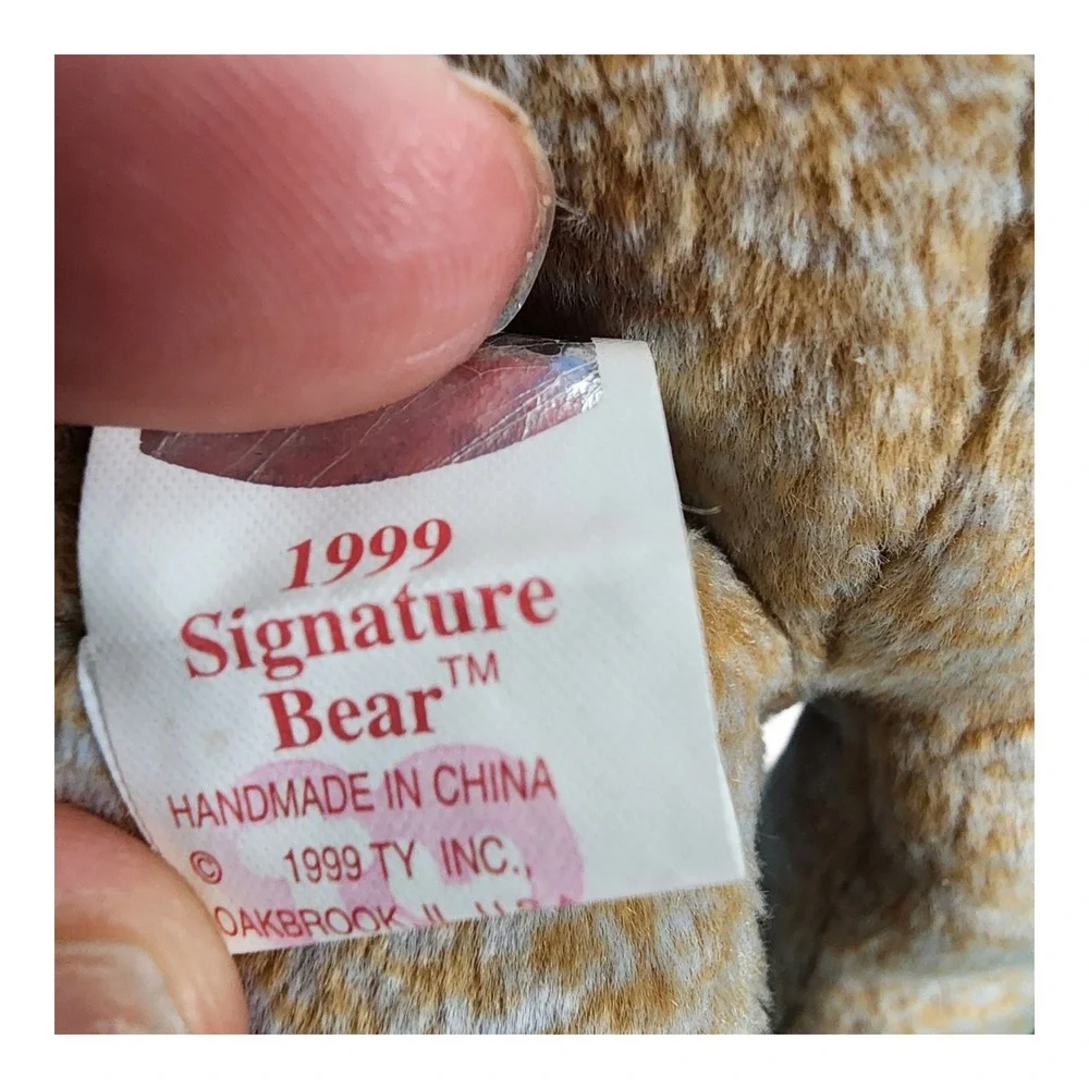 Ty Beanie Babies Lot of 10 Maple Erin 1999 Signature Holiday Teddy‎ Moose Plush